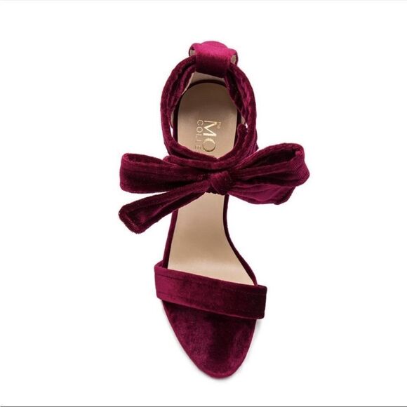 The Mode Collective SAGE Sandel in Bordeaux Velvet - Picture 2 of 10